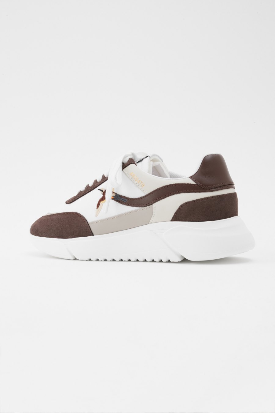 Axel Arigato Genesis Stripe B Bird Runner Joggesko Dame Hvite Brune Norge | NO4217-83